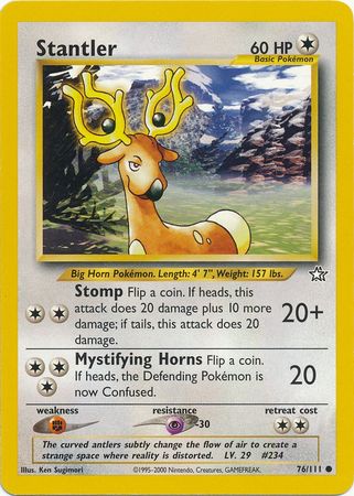 Stantler (76/111) [Neo Genesis Unlimited] | Tabernacle Games