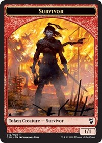 Survivor // Myr (023) Double-sided Token [Commander 2018 Tokens] | Tabernacle Games