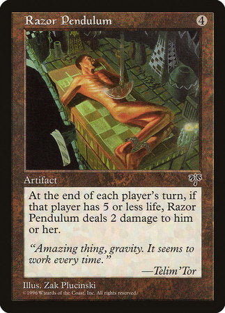Razor Pendulum [Mirage] | Tabernacle Games