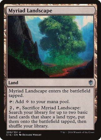 Myriad Landscape [Commander 2016] | Tabernacle Games