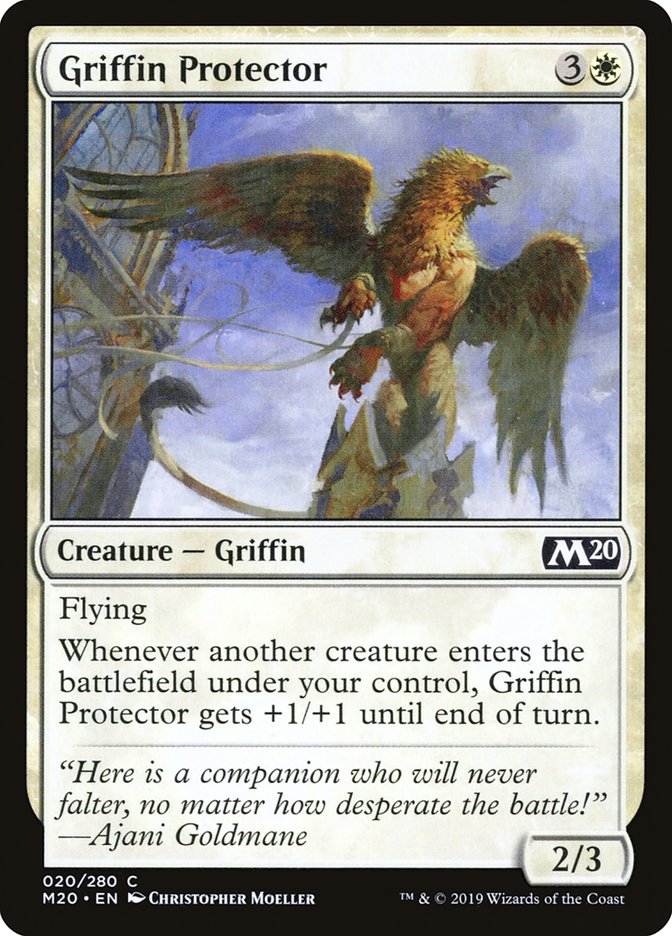 Griffin Protector [Core Set 2020] | Tabernacle Games