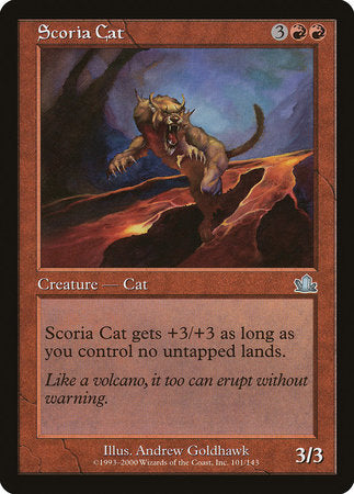 Scoria Cat [Prophecy] | Tabernacle Games