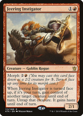 Jeering Instigator [Khans of Tarkir] | Tabernacle Games