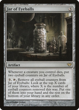 Jar of Eyeballs [Dark Ascension] | Tabernacle Games