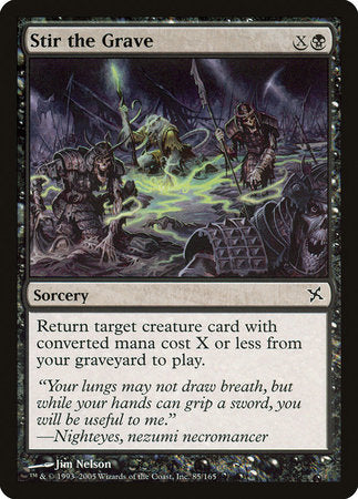 Stir the Grave [Betrayers of Kamigawa] | Tabernacle Games