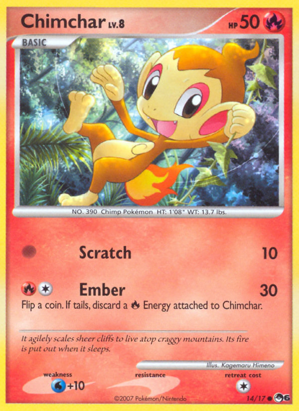 Chimchar (14/17) [POP Series 6] | Tabernacle Games