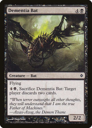 Dementia Bat [New Phyrexia] | Tabernacle Games