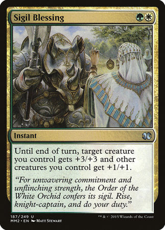 Sigil Blessing [Modern Masters 2015] | Tabernacle Games