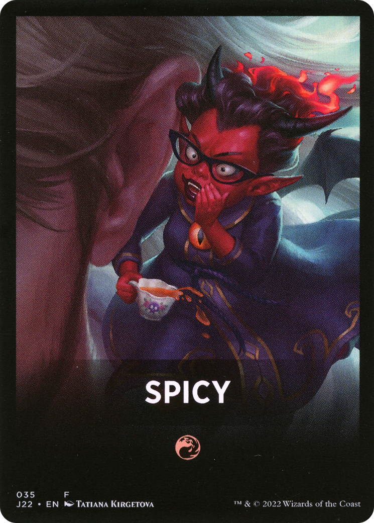 Spicy Theme Card [Jumpstart 2022 Front Cards] | Tabernacle Games