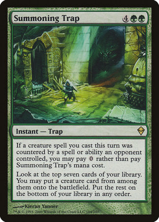 Summoning Trap [Zendikar] | Tabernacle Games