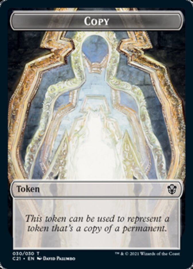 Copy // Fractal Token [Commander 2021 Tokens] | Tabernacle Games