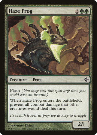 Haze Frog [Rise of the Eldrazi] | Tabernacle Games