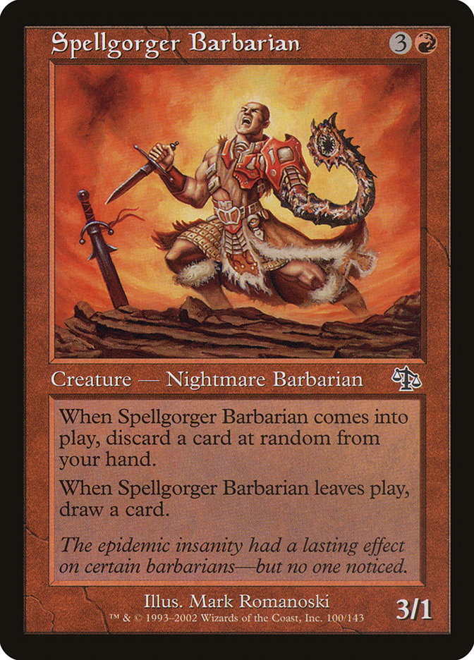 Spellgorger Barbarian [Judgment] | Tabernacle Games