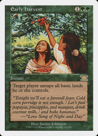 Early Harvest [Classic Sixth Edition] | Tabernacle Games