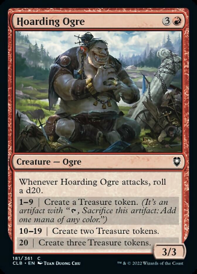 Hoarding Ogre [Commander Legends: Battle for Baldur's Gate] | Tabernacle Games