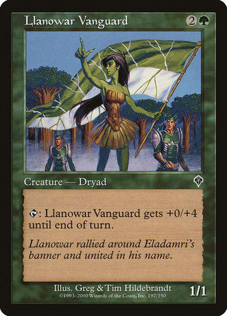 Llanowar Vanguard [Invasion] | Tabernacle Games