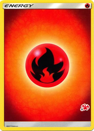 Fire Energy (Charizard Stamp #9) [Battle Academy 2020] | Tabernacle Games