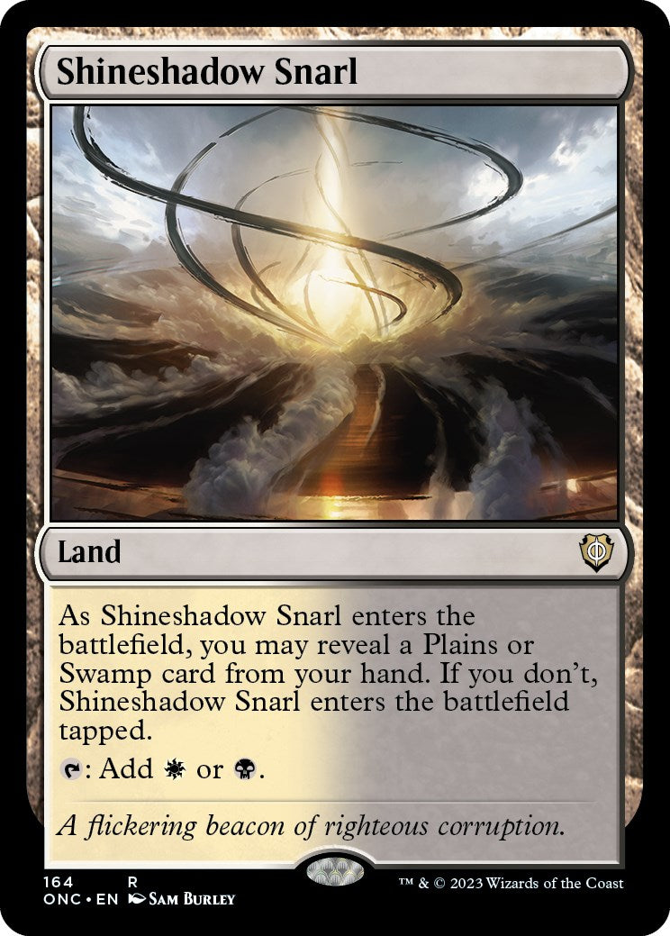 Shineshadow Snarl [Phyrexia: All Will Be One Commander] | Tabernacle Games
