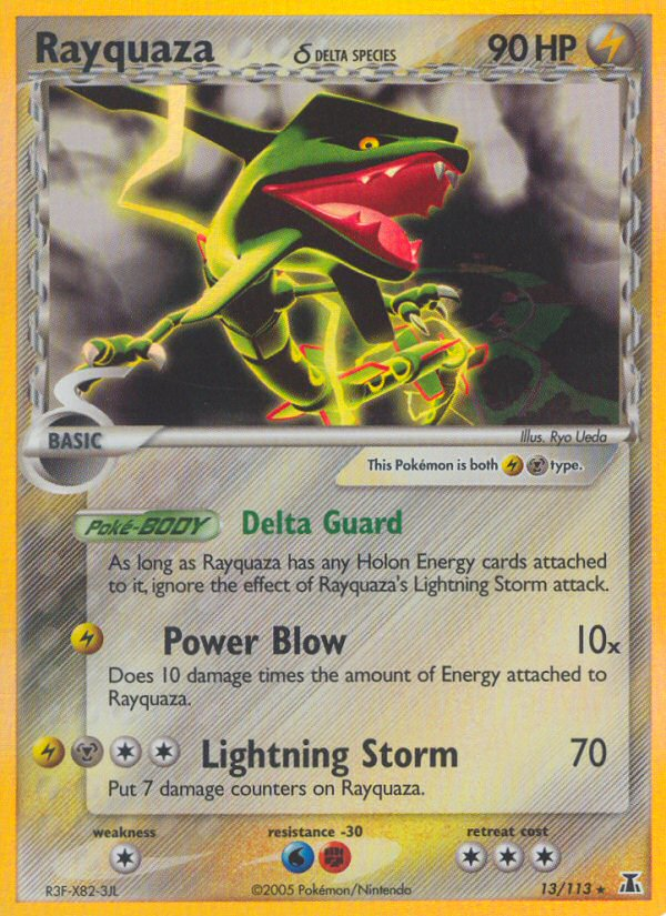 Rayquaza (13/113) (Delta Species) [EX: Delta Species] | Tabernacle Games