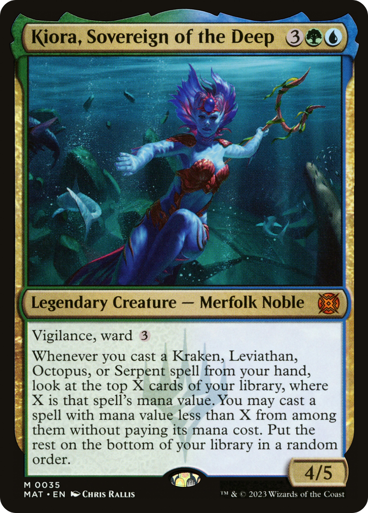 Kiora, Sovereign of the Deep [March of the Machine: The Aftermath] | Tabernacle Games
