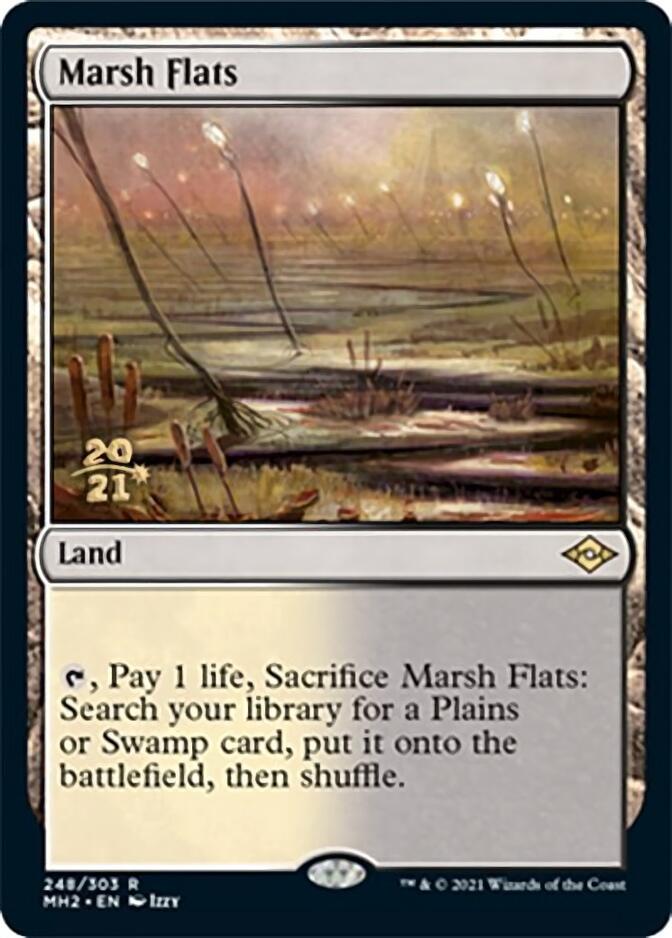 Marsh Flats [Modern Horizons 2 Prerelease Promos] | Tabernacle Games