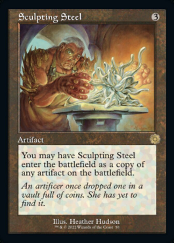 Sculpting Steel (Retro) [The Brothers' War Retro Artifacts] | Tabernacle Games