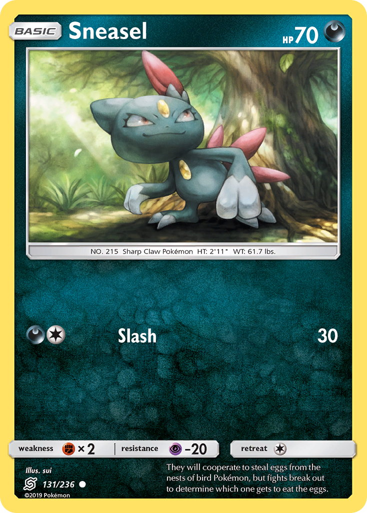 Sneasel (131/236) [Sun & Moon: Unified Minds] | Tabernacle Games