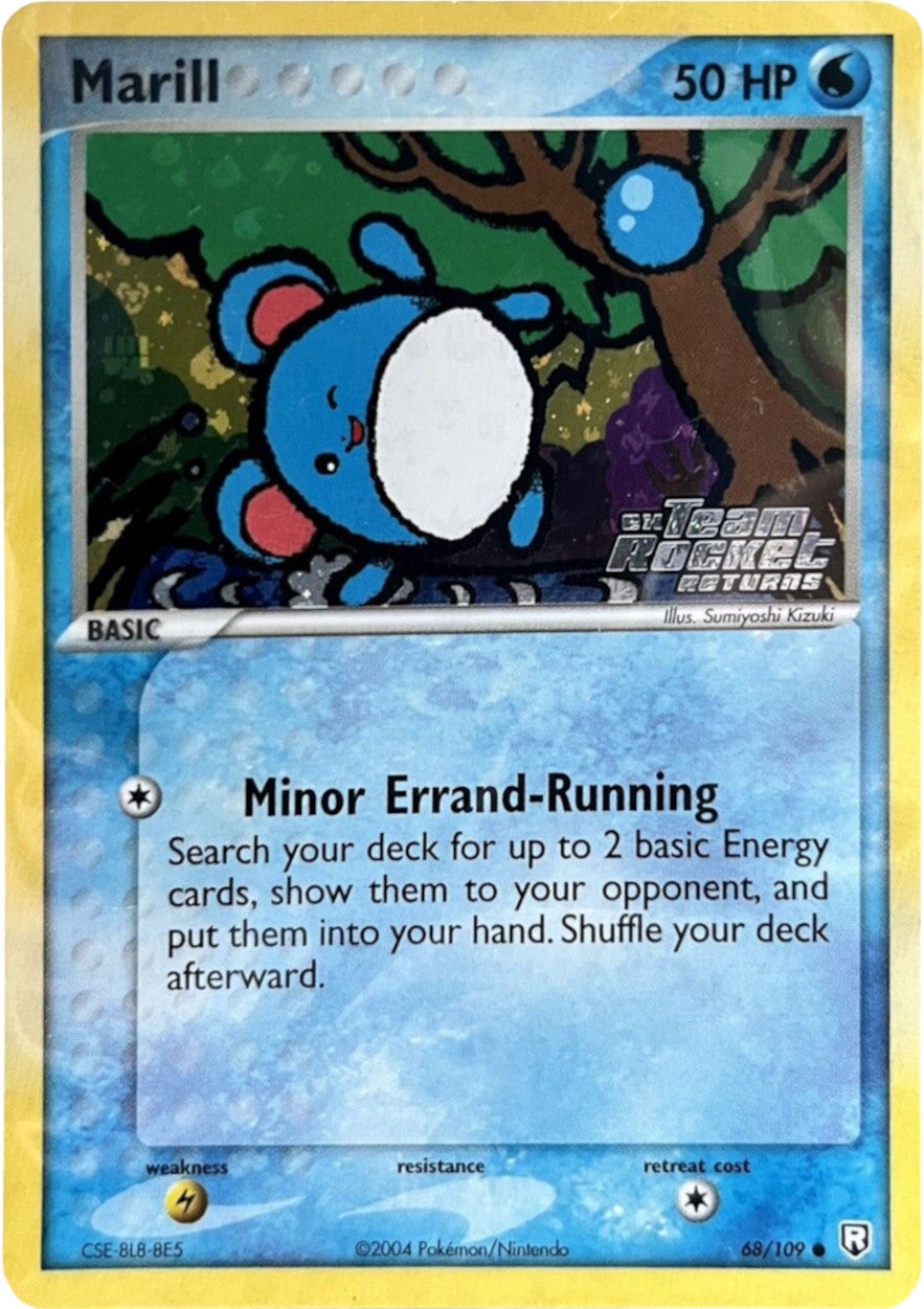 Marill (68/109) (Stamped) [EX: Team Rocket Returns] | Tabernacle Games