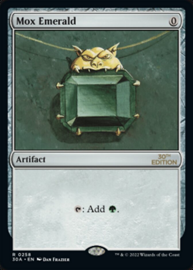 Mox Emerald [30th Anniversary Edition] | Tabernacle Games