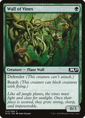 Wall of Vines [Core Set 2019] | Tabernacle Games
