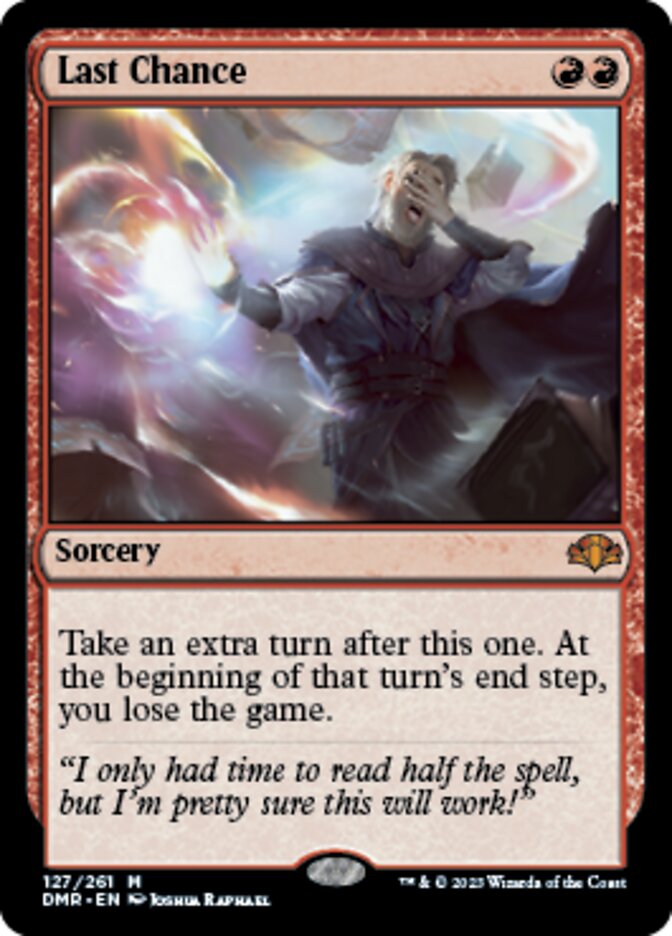 Last Chance [Dominaria Remastered] | Tabernacle Games