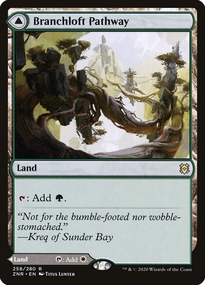 Branchloft Pathway // Boulderloft Pathway [Zendikar Rising] | Tabernacle Games