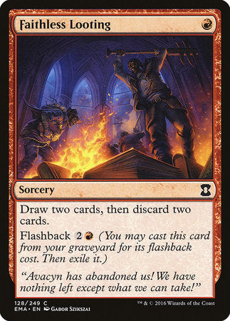Faithless Looting [Eternal Masters] | Tabernacle Games