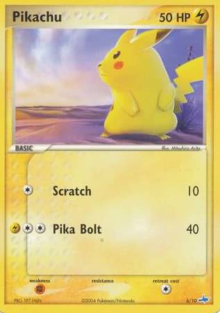 Pikachu (6/10) [EX: Trainer Kit - Latios] | Tabernacle Games