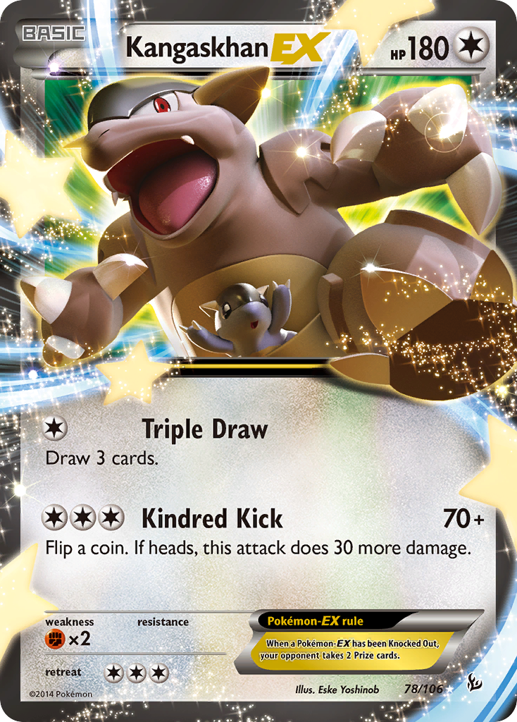 Kangaskhan EX (78/106) [XY: Flashfire] | Tabernacle Games