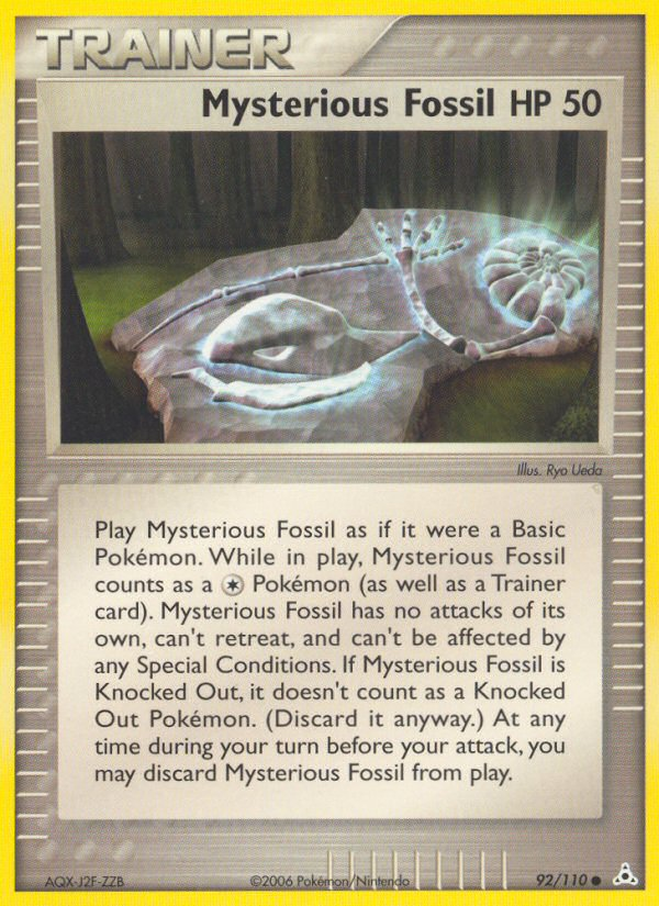 Mysterious Fossil (92/110) [EX: Holon Phantoms] | Tabernacle Games