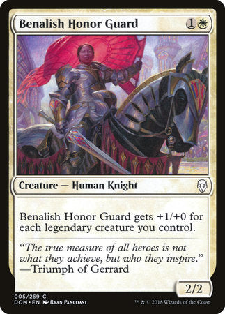 Benalish Honor Guard [Dominaria] | Tabernacle Games