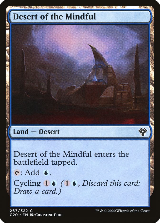 Desert of the Mindful [Commander 2020] | Tabernacle Games