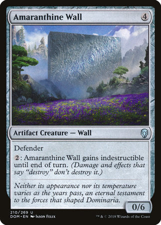 Amaranthine Wall [Dominaria] | Tabernacle Games