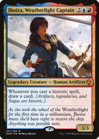 Jhoira, Weatherlight Captain [Dominaria] | Tabernacle Games