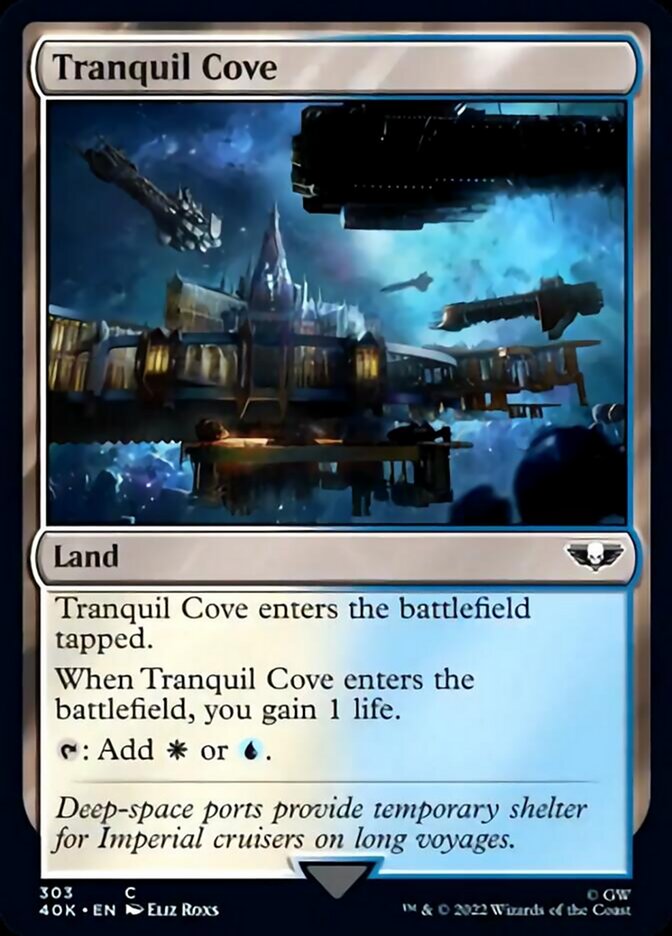 Tranquil Cove (Surge Foil) [Universes Beyond: Warhammer 40,000] | Tabernacle Games