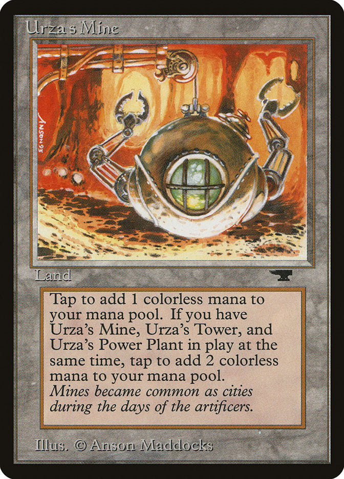 Urza's Mine (Orange Background) [Antiquities] | Tabernacle Games
