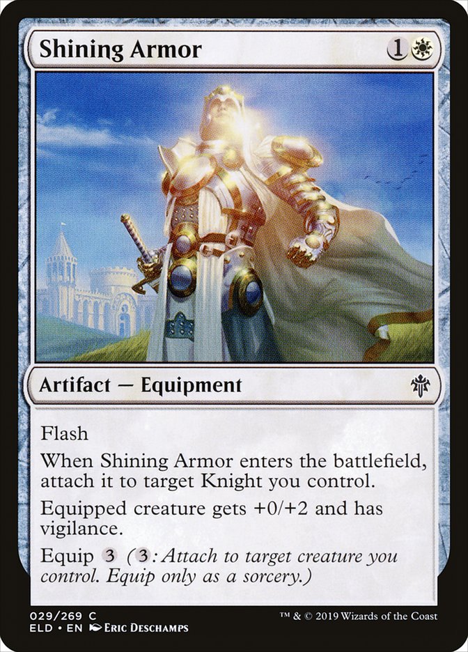 Shining Armor [Throne of Eldraine] | Tabernacle Games