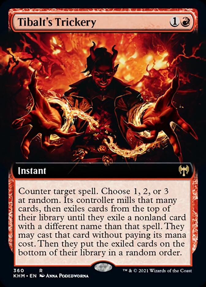 Tibalt's Trickery (Extended Art) [Kaldheim] | Tabernacle Games