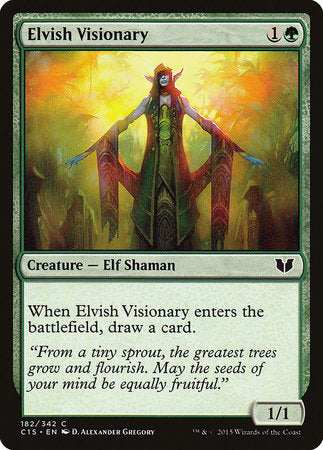 Elvish Visionary [Commander 2015] | Tabernacle Games