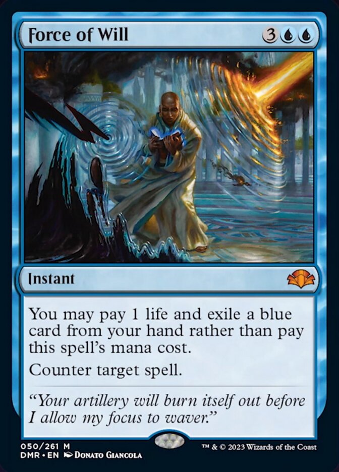 Force of Will [Dominaria Remastered] | Tabernacle Games