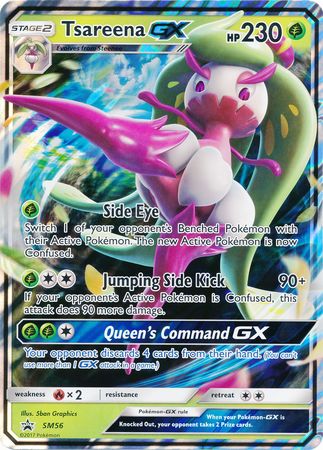 Tsareena GX (SM56) (Jumbo Card) [Sun & Moon: Black Star Promos] | Tabernacle Games