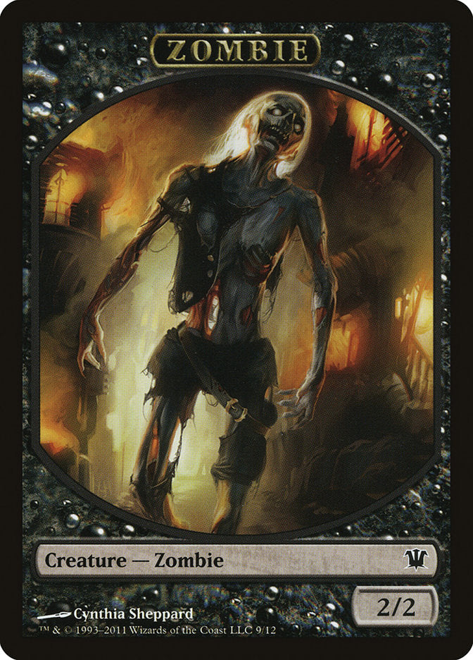 Zombie (9/12) [Innistrad Tokens] | Tabernacle Games