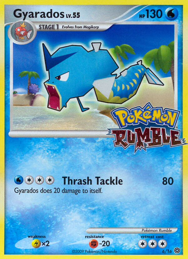 Gyarados (6/16) [Pokémon Rumble] | Tabernacle Games