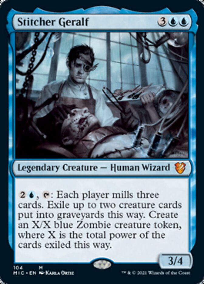 Stitcher Geralf [Innistrad: Midnight Hunt Commander] | Tabernacle Games